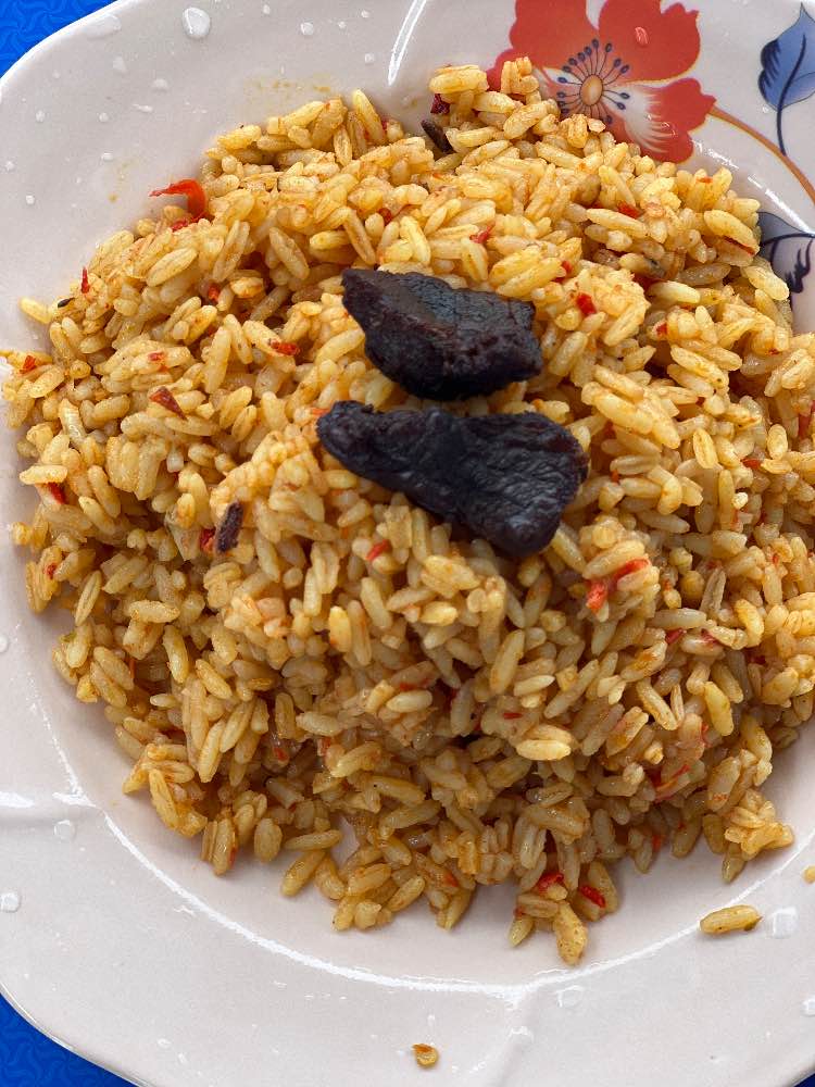 Jellof Rice with meats image - mobifoods